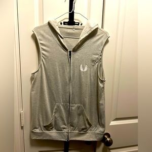 Men’s Sleeveless Workout Hoodie